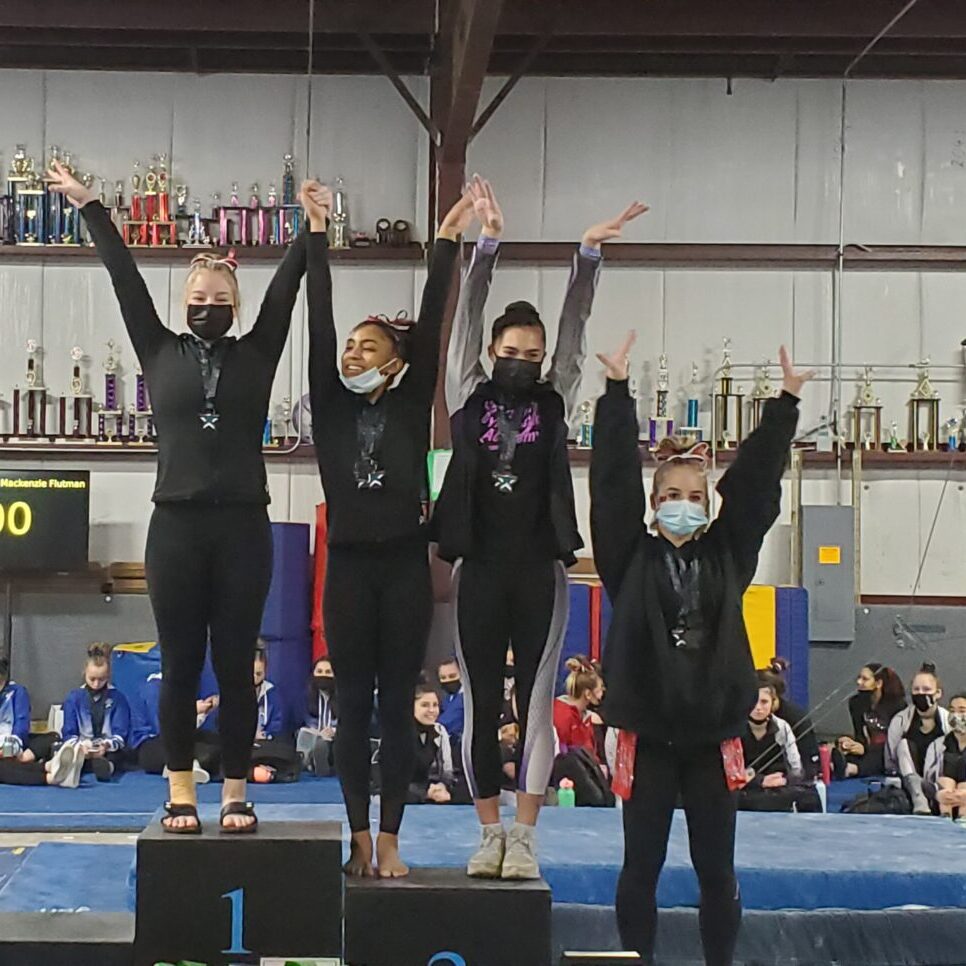 1st Place Beam - 2021 L10 Home for the Holidays Meet